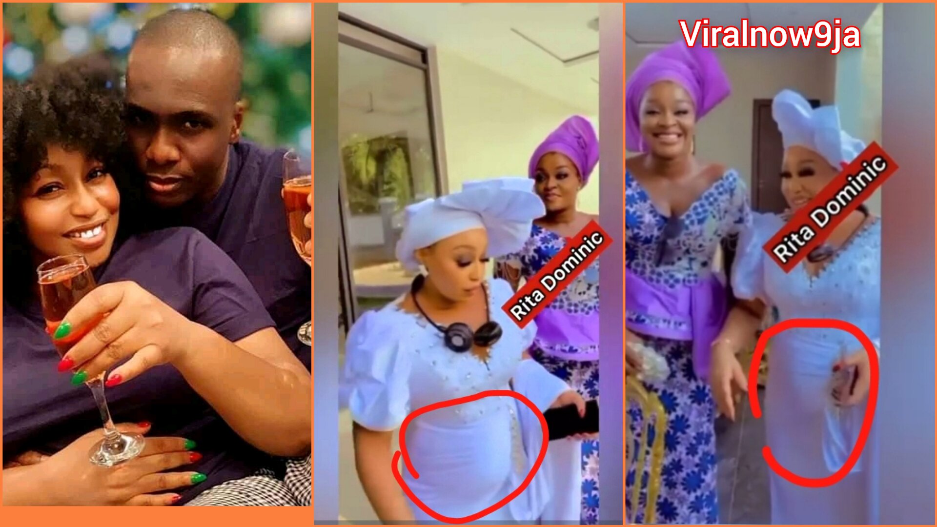 Rita Dominic pregnancy