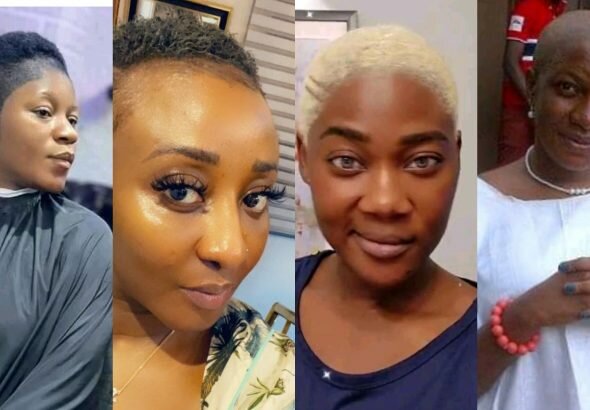Nollywood actresses with Low-cut hairstyles