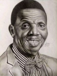 Chigbu Joshua drawing of Ademoye 